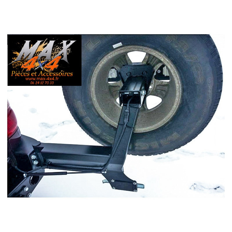 PORTE ROUE DE SECOUR DROIT - TOYOTA LAND CRUISER J100 (1998-2004) 