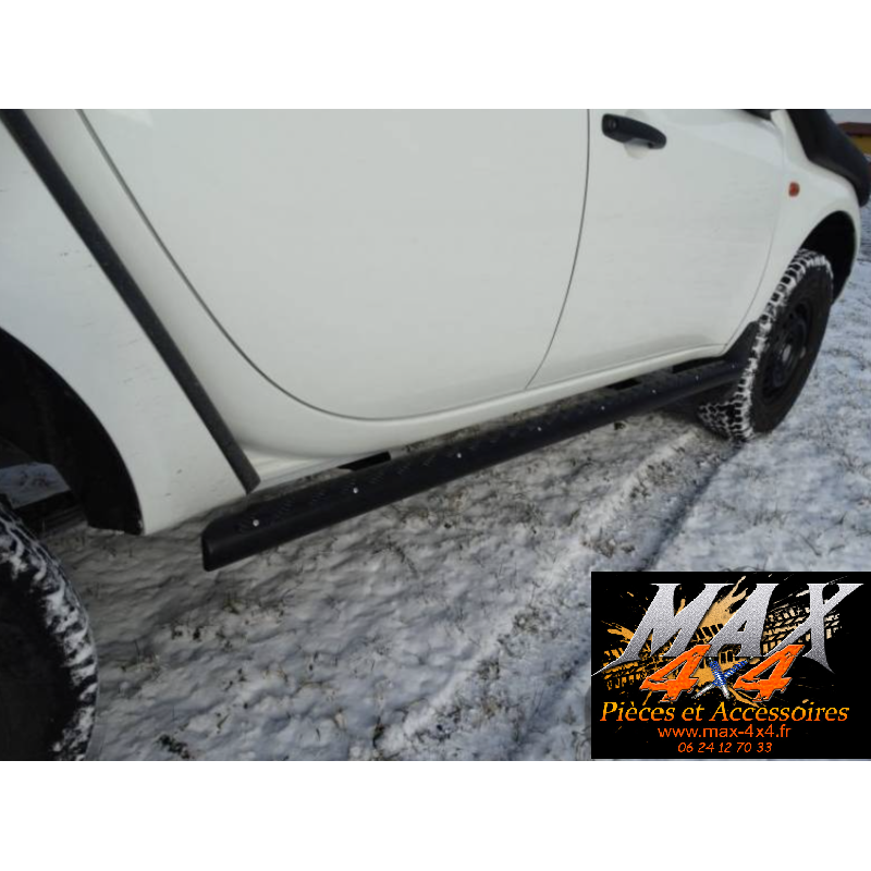 ROCKSLIDERS - Marchepieds dédiés au MITSUBISHI L200 2005-2010 