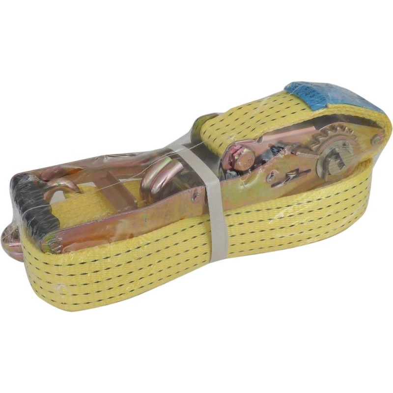 Sangle d'arrimage à cliquet séparé inversé 50mm 7,5T 9m doigts soudés 