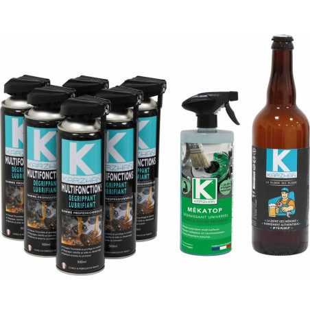 Dégrippant / lubrifiant multifonctions 500ml Karzhan 