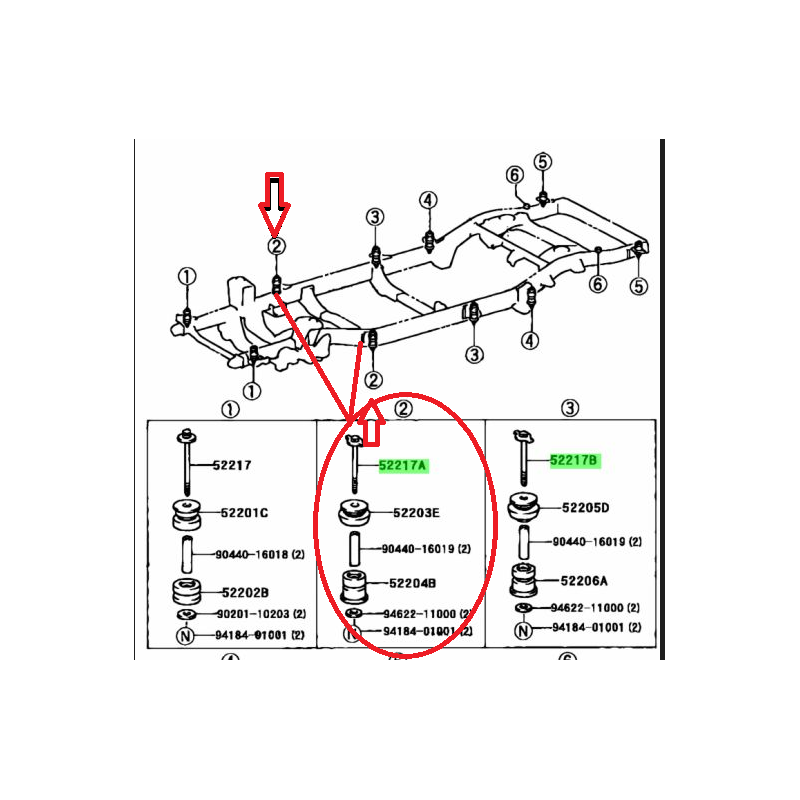 SILENT-BLOC DE CAISSE  