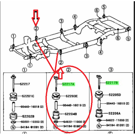SILENT-BLOC DE CAISSE  