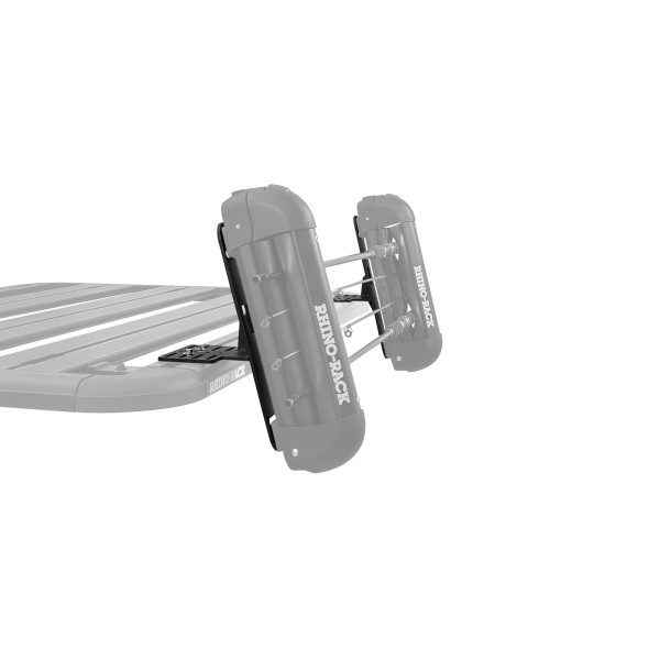 Support de plaque à sable Maxtrax fixation latérale sur galerie Pioneer Rhino Rack