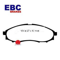 PLAQUETTES de FREIN Avant EBC GREENSTUFF 