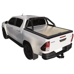 TONNEAU COVER ALUMINIUM V2 TOYOTA HILUX 2016+ EXTRA CAB 