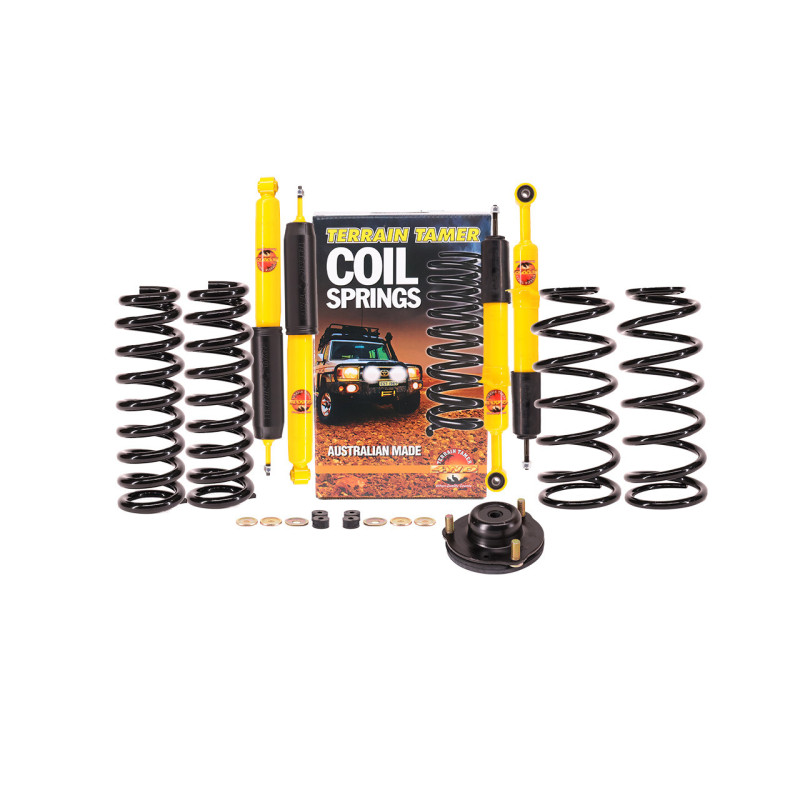 kit rehausse terrain tamer Land Cruiser KDJ150 airbag conversion 