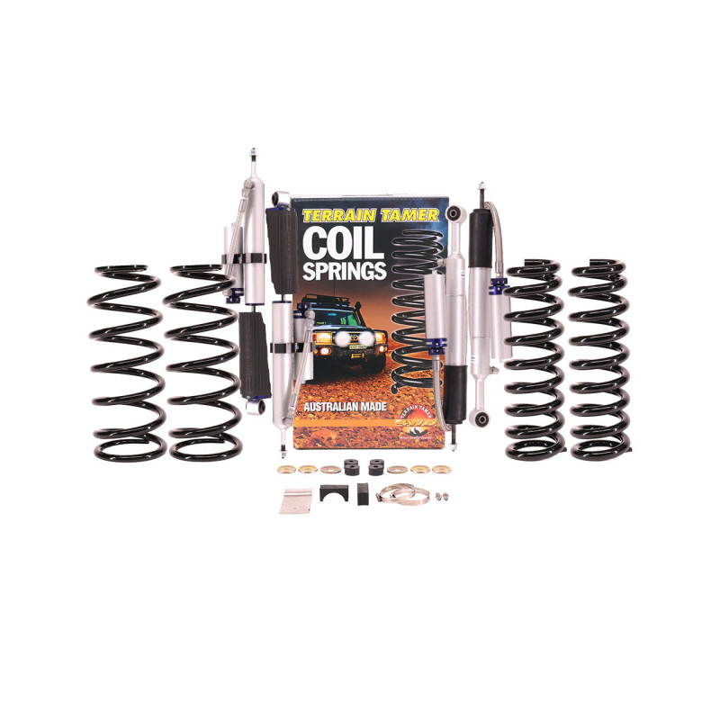 kit rehausse terrain tamer Land Cruiser KDJ150 airbag conversion 