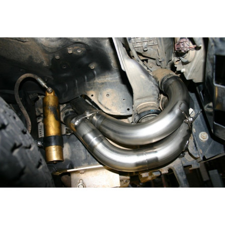 Durites inox intercooler Toyota Land Cruiser HDJ100, 1998-2007 