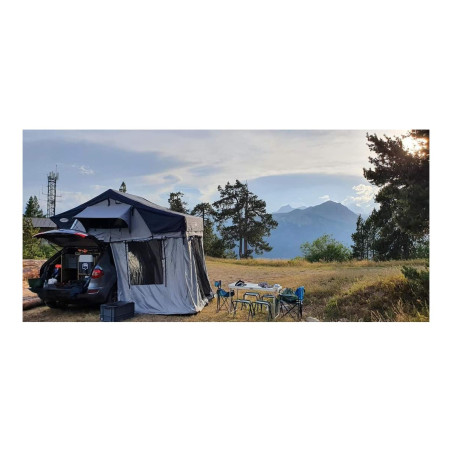 TENTE DE TOIT DJEBELXtreme 140 TT + (AVEC ANNEXE) AZUR 