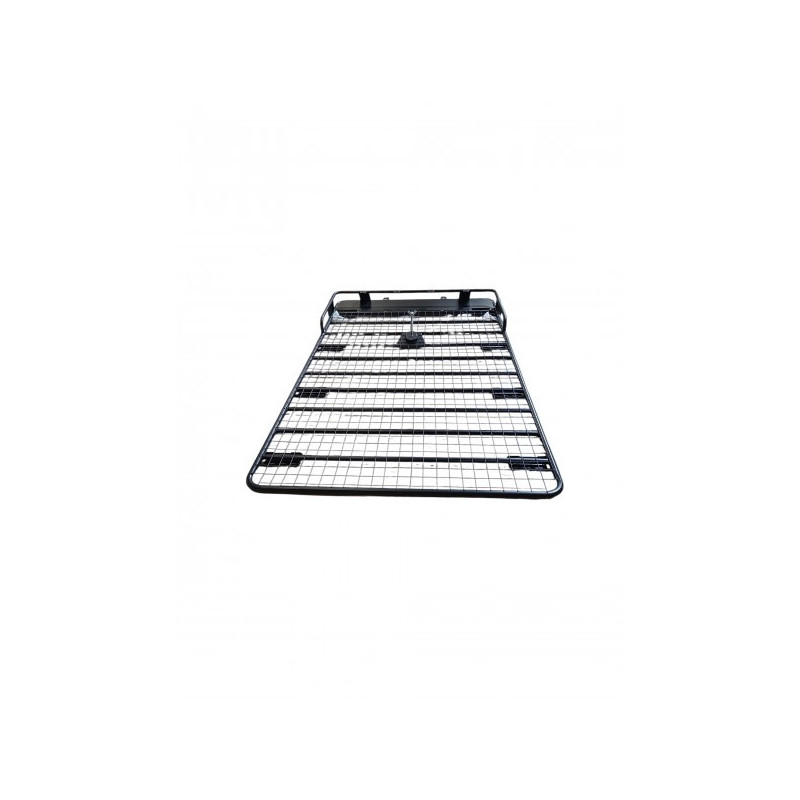 PLATEAU GALERIE ACIER 220x135cm AVEC STOP CHARGE ET SUPPORT ROUE DJEBELXTREME 