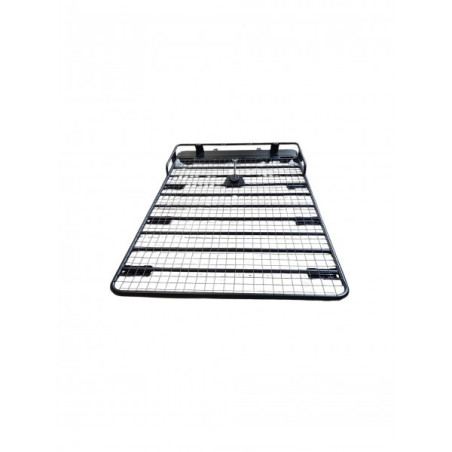 PLATEAU GALERIE ACIER 220x135cm AVEC STOP CHARGE ET SUPPORT ROUE DJEBELXTREME 