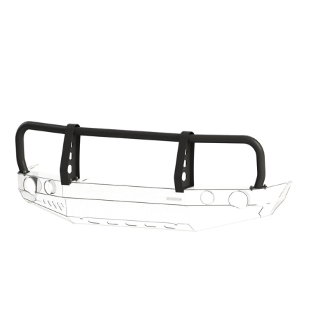 PARE CHOC AVANT AVEC BULLBAR PAJERO 2  