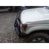PARE CHOC AVANT AVEC BULLBAR pour Mitsubishi Pajero II V33 (1991-1999) modele avec élargisseurs d'ailes larges  