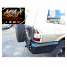 Support de roue de secours pour pare choc arriere F4x4 pour Mitsubishi Pajero III (1999-2006) 