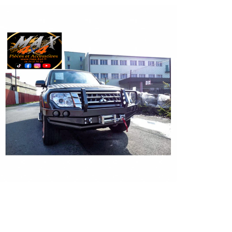 PARE CHOC AVANT AVEC BULLBAR Mitsubishi Pajero IV 06-15 