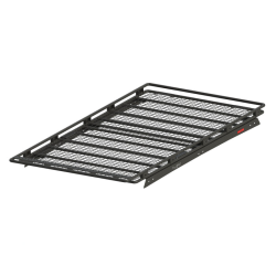 Galerie de toit avec plancher grillagé pour Mitsubishi Pajero IV 2006-2015 