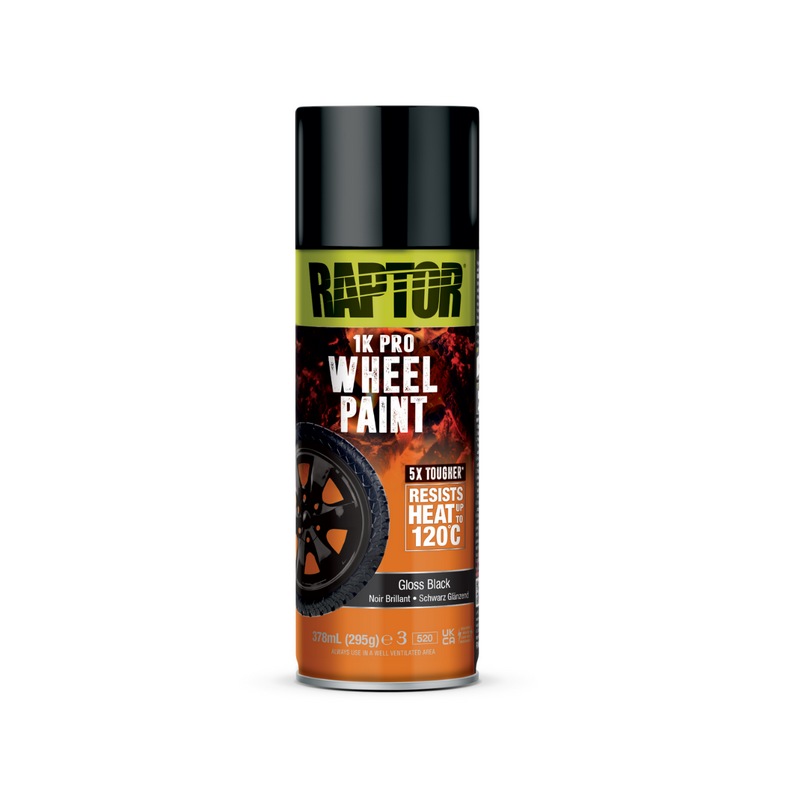 PEINTURE POUR JANTES " RAPTOR " - Noir Brillant 
