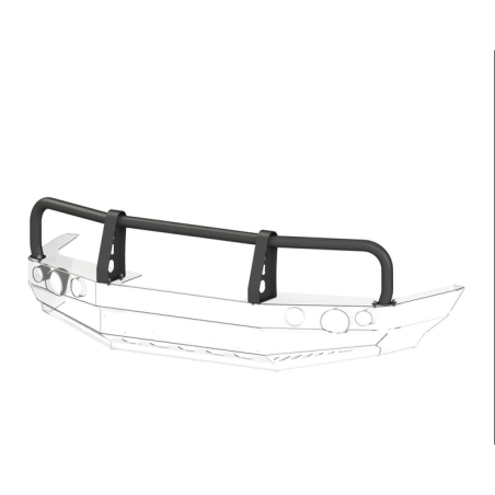 PARE CHOC AVANT AVEC BULLBAR PAJERO SPORT 1996 A 2000 