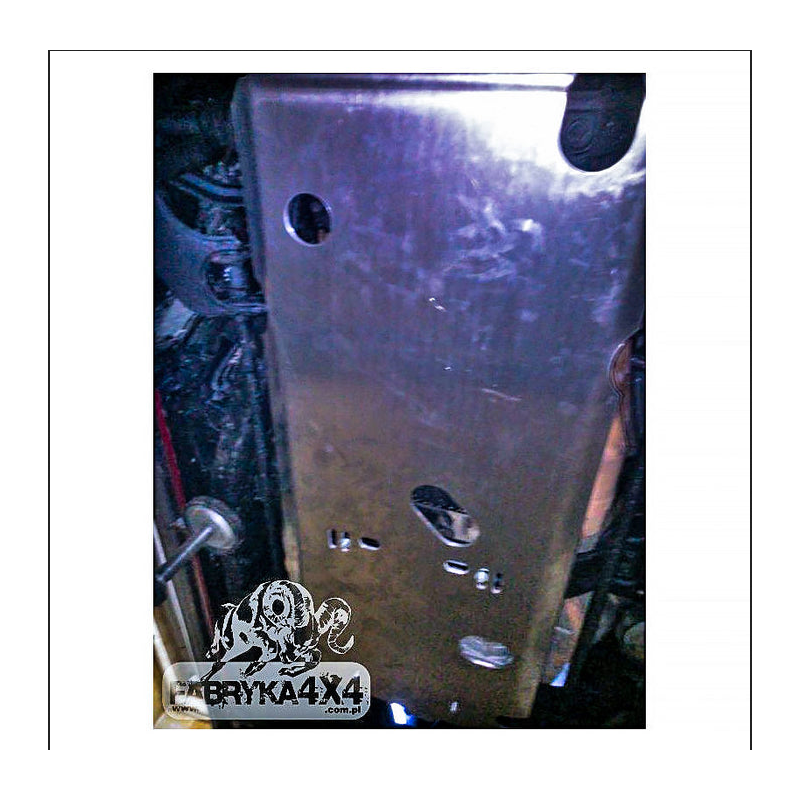 Protection de sous-châssis en aluminium Navara D22 01-04 