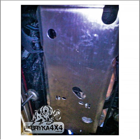 Protection de sous-châssis en aluminium Navara D22 01-04 