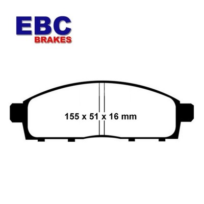 PLAQUETTES de FREIN Avant EBC Ultimax