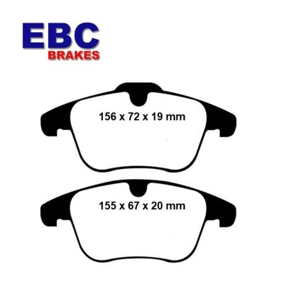 PLAQUETTES de FREIN Avant EBC Ultimax