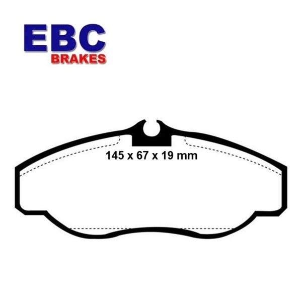 PLAQUETTES de FREIN Avant EBC Ultimax