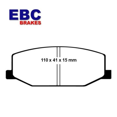 PLAQUETTES de FREIN Avant EBC Ultimax