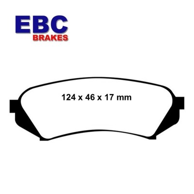 PLAQUETTES de FREIN Arrière EBC Ultimax