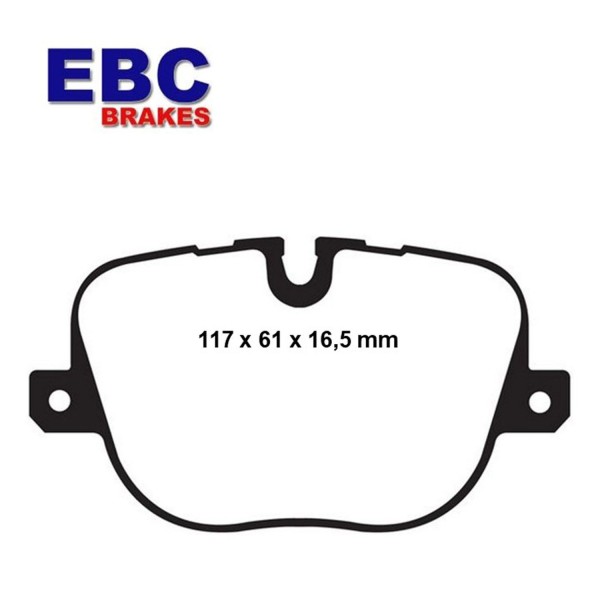 PLAQUETTES de FREIN Arrière EBC Ultimax