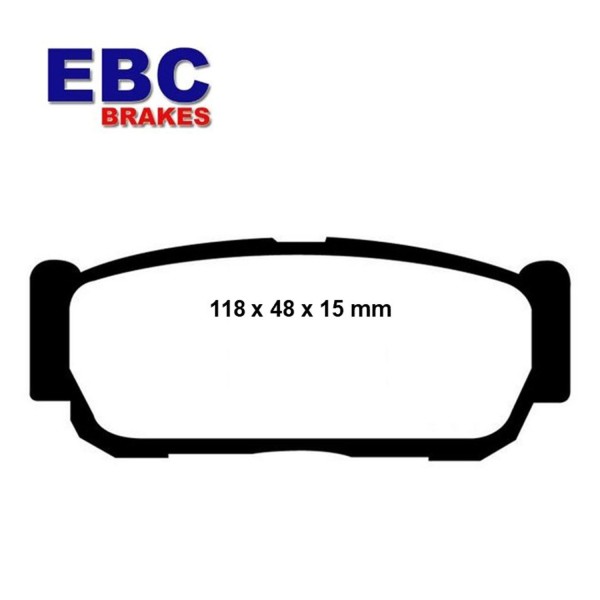 PLAQUETTES de FREIN Arrière EBC Ultimax