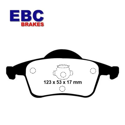 PLAQUETTES de FREIN Arrière EBC Ultimax