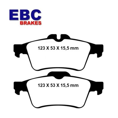 PLAQUETTES de FREIN Arrière EBC Ultimax