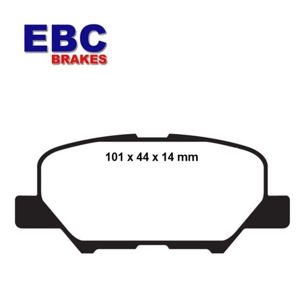 PLAQUETTES de FREIN Arrière EBC Ultimax