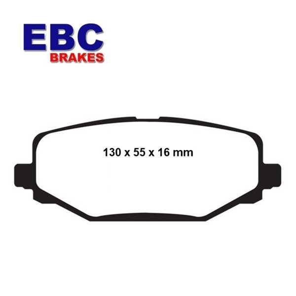PLAQUETTES de FREIN Arrière EBC Ultimax