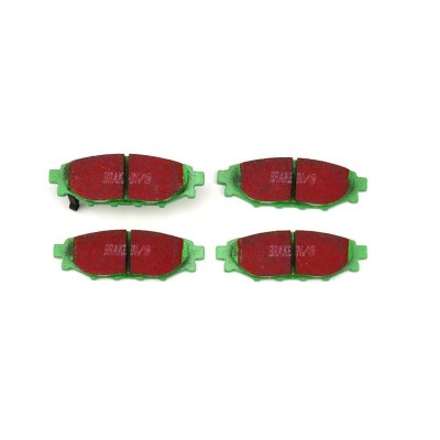 PLAQUETTES de FREIN Arrière EBC Greenstuff