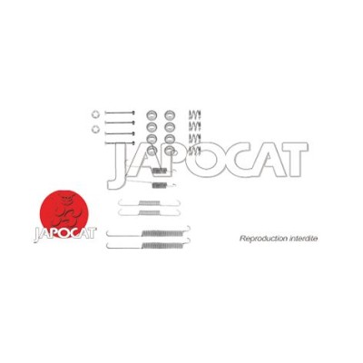 KIT de MONTAGE de Mâchoires de Frein