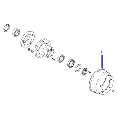 Tambour de frein [Origine Constructeur]