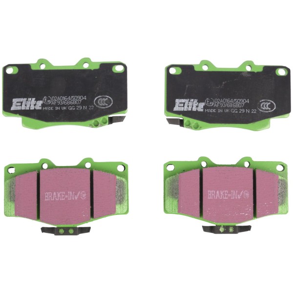 PLAQUETTES de FREIN Avant EBC Greenstuff