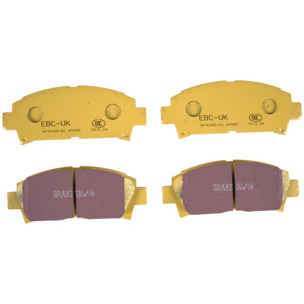 PLAQUETTES de FREIN Avant EBC Yellowstuff