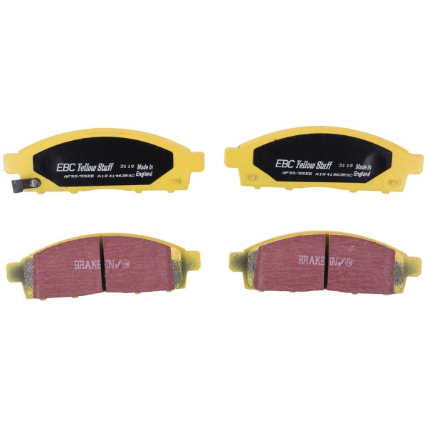 PLAQUETTES de FREIN Avant EBC Yellowstuff