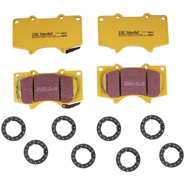 PLAQUETTES de FREIN Avant EBC Yellowstuff