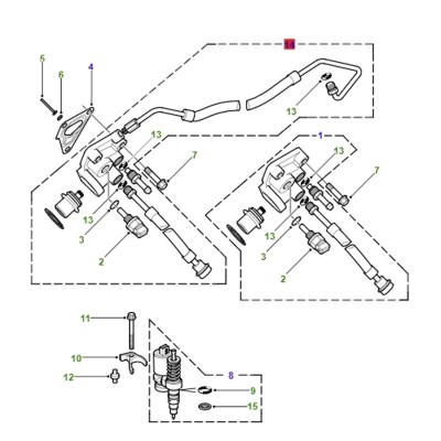 Injecteur pompe - joint du mini filtre [Générique]