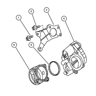 Injection - boîtier papillon - joint [Equipementier Origine]