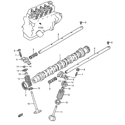 Axe de culbuteur [Origine Constructeur]