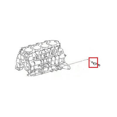 BOUCHON BLOC MOTEUR [Origine Constructeur]