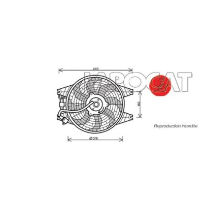 MOTOVENTILATEUR Complet