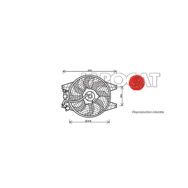 MOTOVENTILATEUR Complet