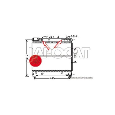 RADIATEUR de Refroidissement