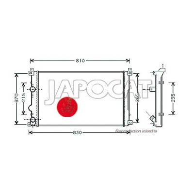 RADIATEUR de Refroidissement